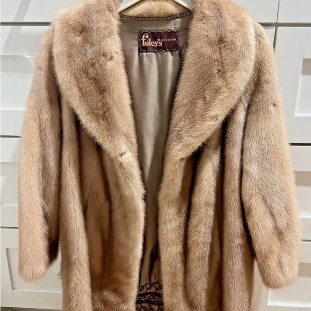 Brown mink coat vintage